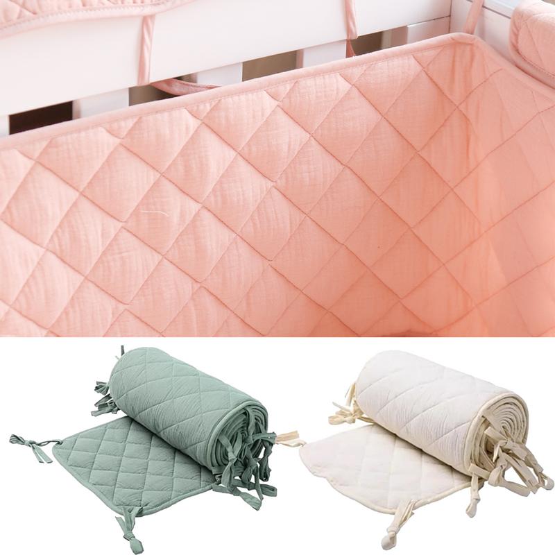 Baby Nursery Decor Girl - Stoßstange für Baby Bett Zaun Kinderbett