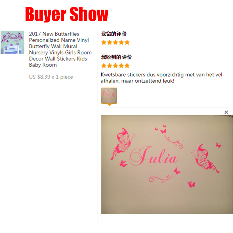 Neue Schmetterlinge Personalis – Baby Girl Nursery Quotes Bewertung und Preis