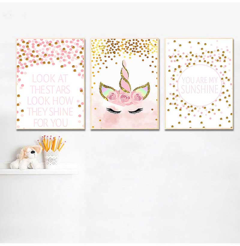 Dekoratives Bild Baby Mädchen  – Baby Girl Nursery Quotes Bewertung und Preis